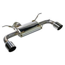 Toyota GR86 / Subaru BRZ 2022+ Axleback Sportavgassystem Single Wall Utblås Rostfritt Remark